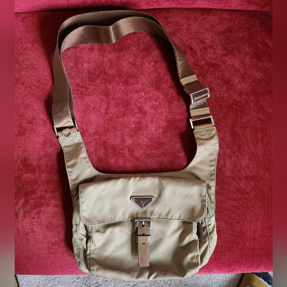 SOLD - Preloved Prada Nylon Tessuto Crossbody Bag